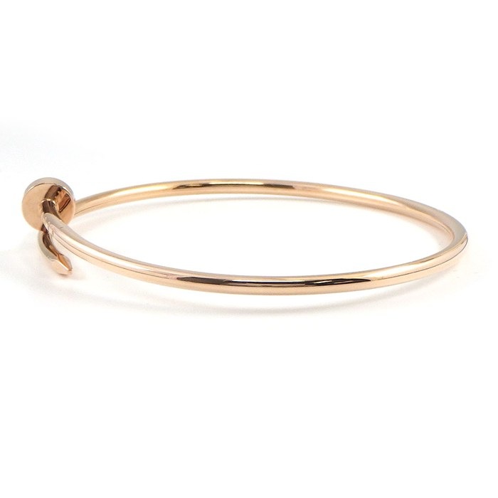 カルティエ Cartier バングル ジュストアンクル SM B6062519 釘モチーフ K18PG / #19 【中古】