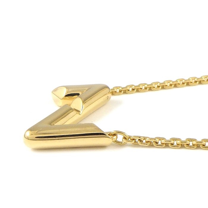 ルイ・ヴィトン LOUIS VUITTON ネックレス パンダンティフ LV ヴォルト  