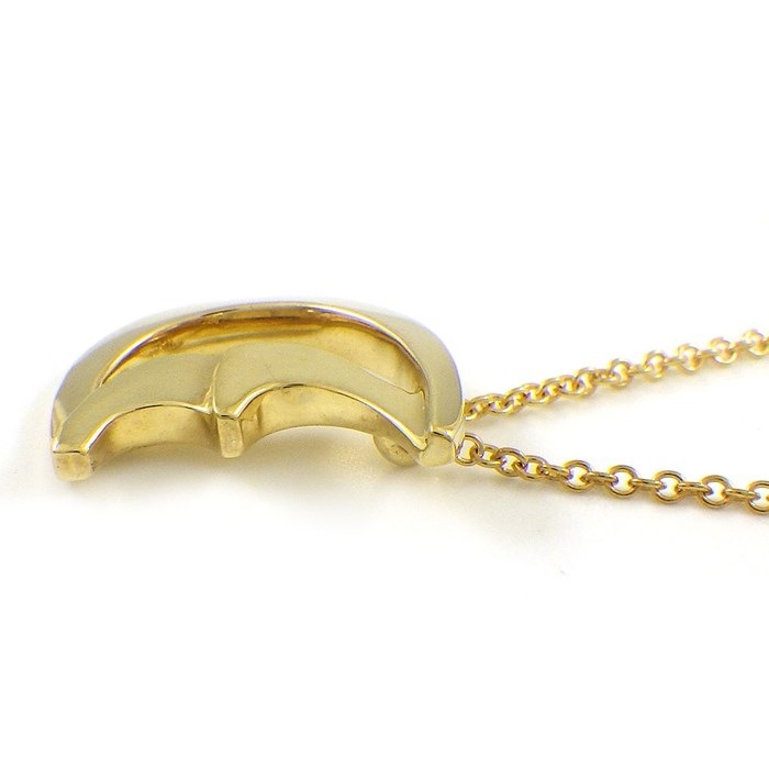 【良品】ティファニー ネックレス クレセントムーン 0814002 Tiffany & Co. - ティファニー Tiffany & Co. ネックレス