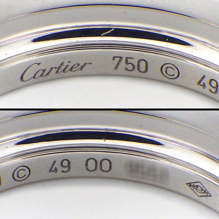 カルティエ Cartier リング マイヨンパンテール ダイヤモンド K18WG 9号 / #49 【中古】