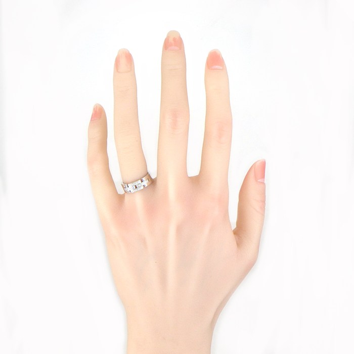 カルティエ Cartier リング マイヨンパンテール ダイヤモンド K18WG 9号 / #49 【中古】