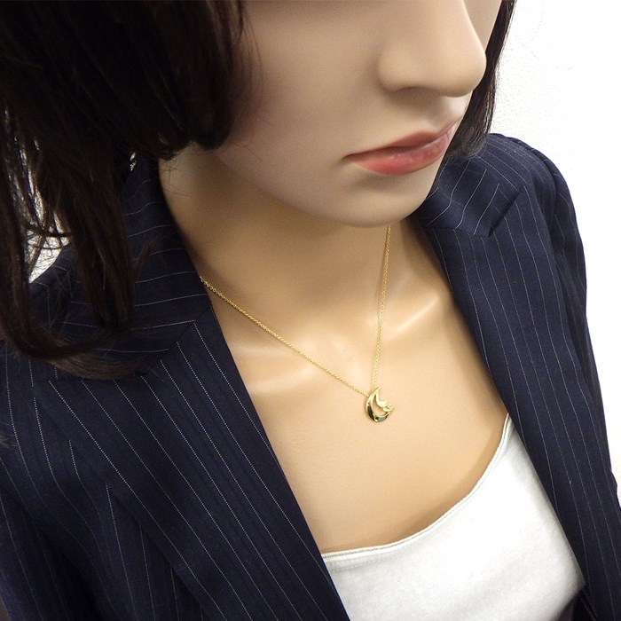 ティファニー Tiffany & Co. ネックレス クレセントムーン 月 モチーフ