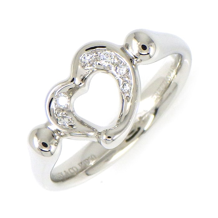 公式販売価格約30万円】 Tiffany オープンハートリング