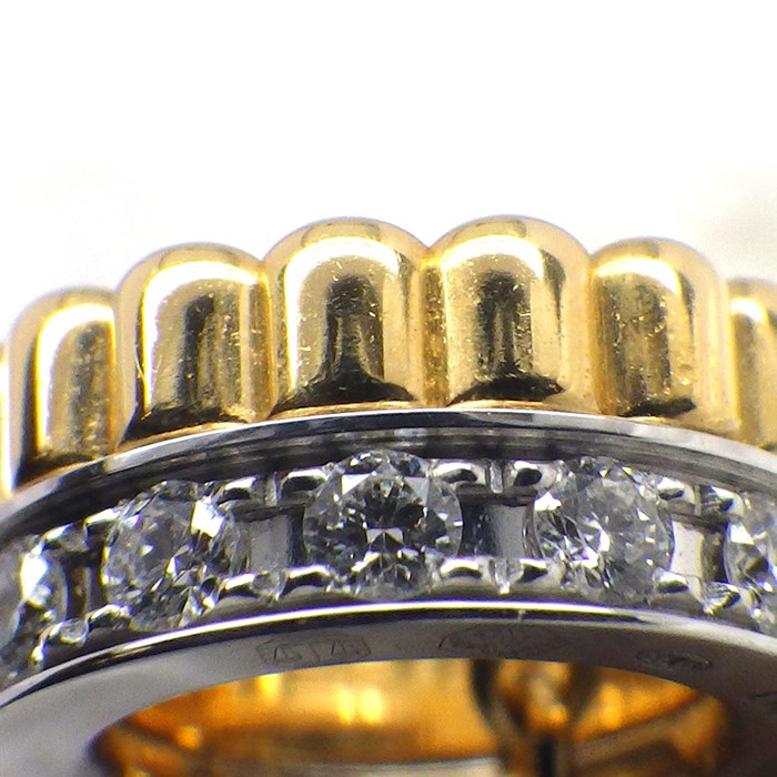 ブシュロン BOUCHERON ネックレス キャトル ラディアント ミニ JPN00649 13ポイント ダイヤモンド 計0.10ct K18YG K18WG 【中古】