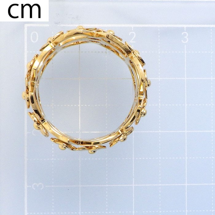 ショーメ Chaumet リング オルタンシア 紫陽花 オープンワーク