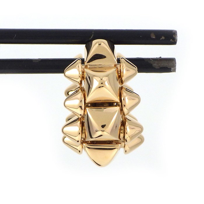 カルティエ Cartier ピアス クラッシュ B8301444 K18PG ※片方のみ 【中古】