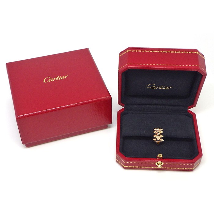 カルティエ Cartier ピアス クラッシュ B8301444 K18PG ※片方のみ 【中古】