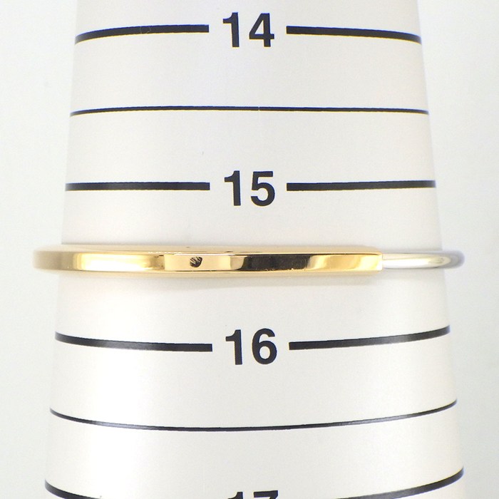 ティファニー Tiffany & Co. バングル ロック ナロー 74365213 K18PG K18WG 【中古】