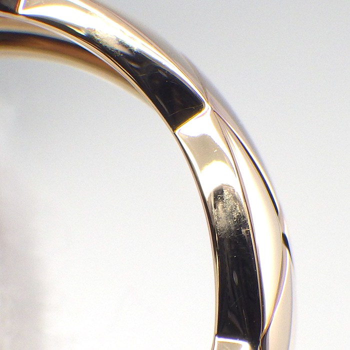 シャネル CHANEL リング ココクラッシュ ミディアム J10817 マトラッセ キルティング K18BG 16号 / #56 【箱・保付き】 【中古】