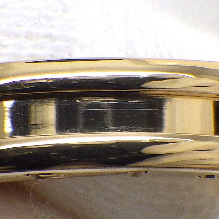ブルガリ BVLGARI リング B-zero1 ビーゼロワン XS 336051 1バンド ロゴ K18YG 11.5号 / #52 【中古】