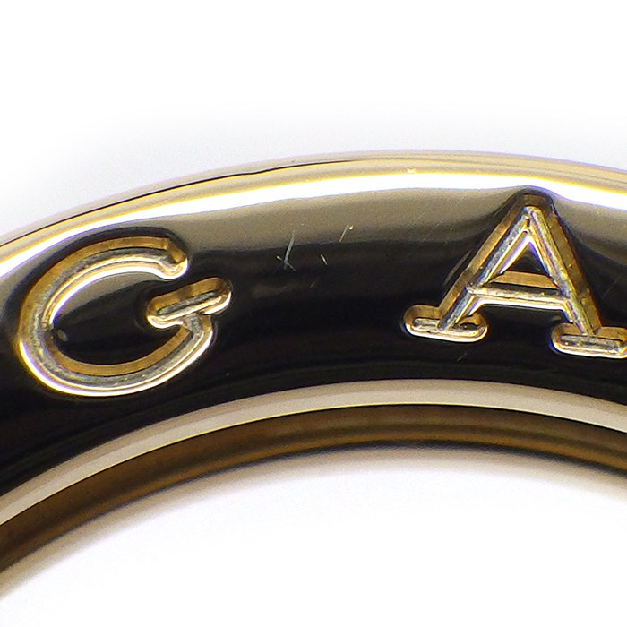 ブルガリ BVLGARI リング B-zero1 ビーゼロワン XS 336051 1バンド ロゴ K18YG 11.5号 / #52 【中古】