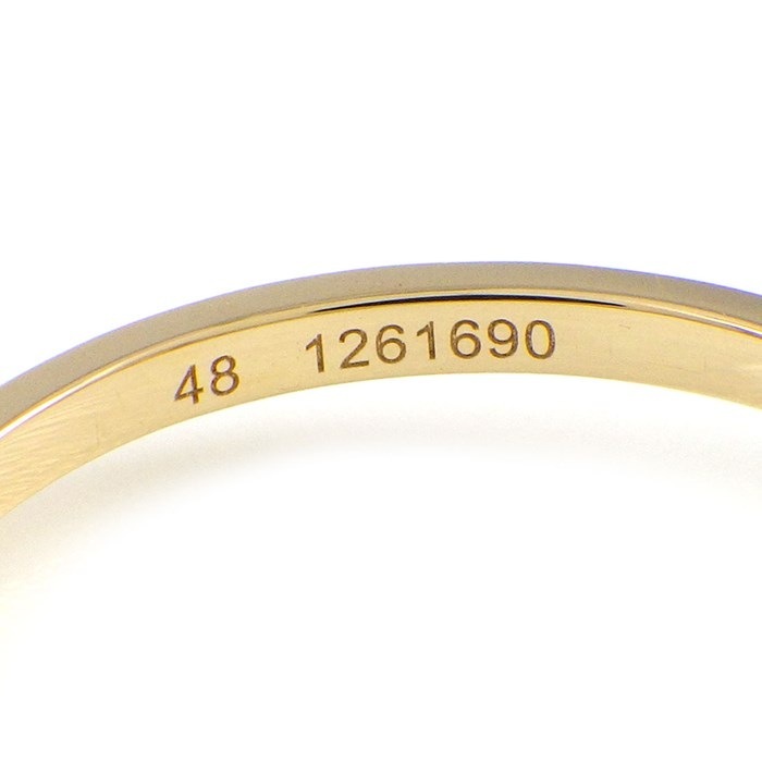 フレッド FRED リング フォース10 スモール ダイヤモンド K18YG 8号 / #48 【中古】