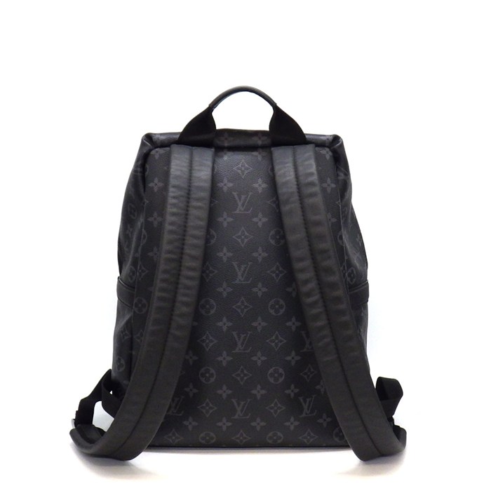 ルイ・ヴィトン LOUIS VUITTON バックパック・リュック アポロ M43186 ブラック モノグラムエクリプスキャンバス レザー 【中古】