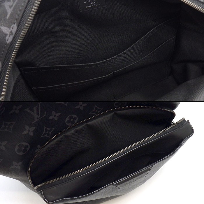 ルイ・ヴィトン LOUIS VUITTON バックパック・リュック アポロ M43186 ブラック モノグラムエクリプスキャンバス レザー 【中古】