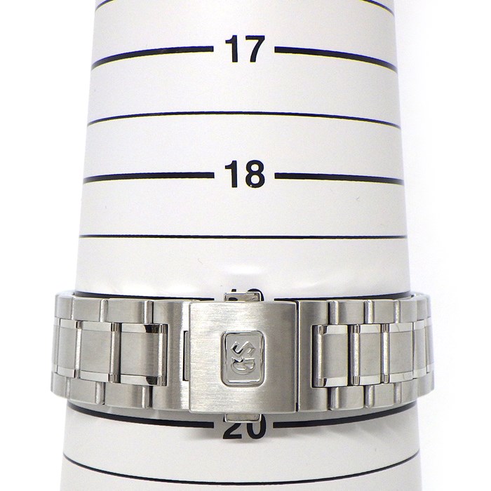 グランドセイコー Grand Seiko 腕時計 ヘリテージ コレクション SBGA401/9R65-0DH0 ブティック限定モデル ピンクゴールド インデックス/針 デイト パワーリザーブ表示 ブラック文字盤 SS スプリングドライブ 自動巻き 【箱・保付き】 【中古】