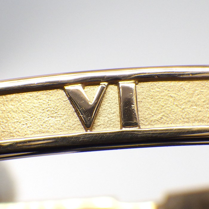 ティファニー Tiffany & Co. ブレスレット アトラス 3ポイント ダイヤモンド K18PG 【中古】