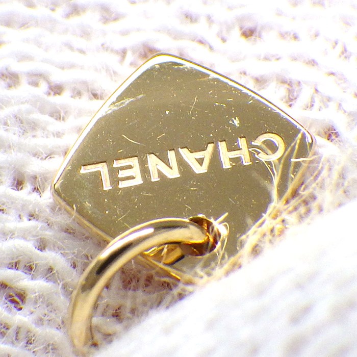 シャネル CHANEL ネックレス ココ クラッシュ J12103 2ポイント ダイヤモンド 計約0.16ct K18YG 【箱・保付き】 【中古】