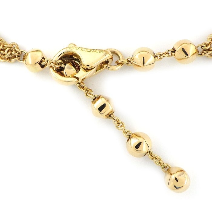 ブルガリ BVLGARI ブレスレット ルチア スタッド ラウンド サークル  