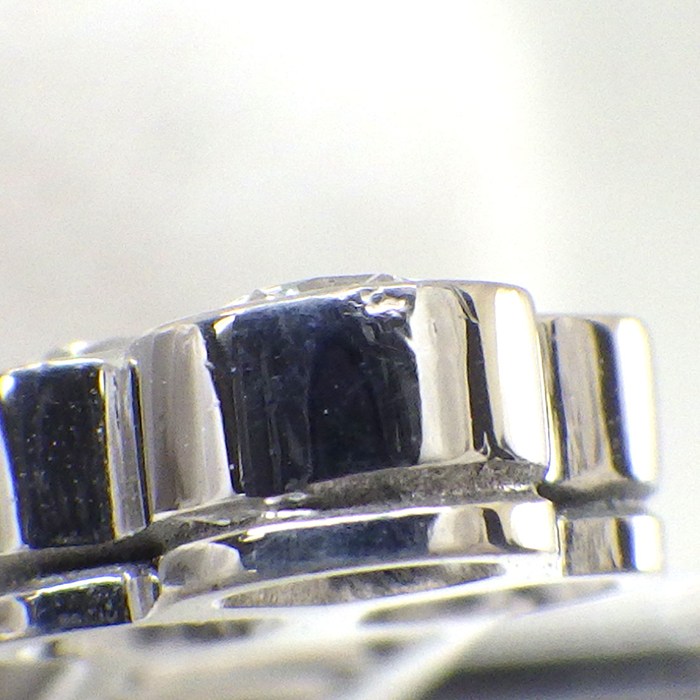 カルティエ Cartier チャーム ペンダントトップ ゴシック クロス パヴェ ダイヤモンド K18WG 【中古】