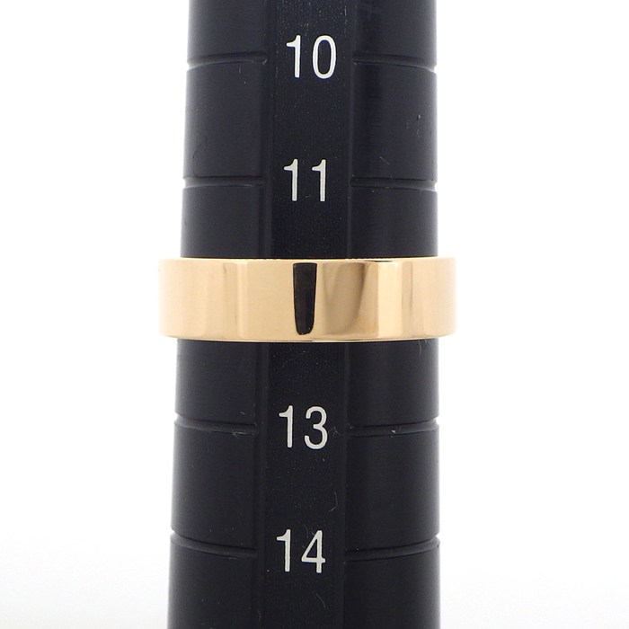 エルメス HERMES リング コリエドシアン PM ピラミッド スタッズ パヴェ 48ポイント ダイヤモンド 計0.19ct K18PG 12号 / #52 【中古】