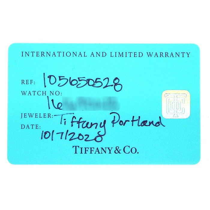 ティファニー Tiffany & Co.】腕時計 Tスマイル 105650528 500本