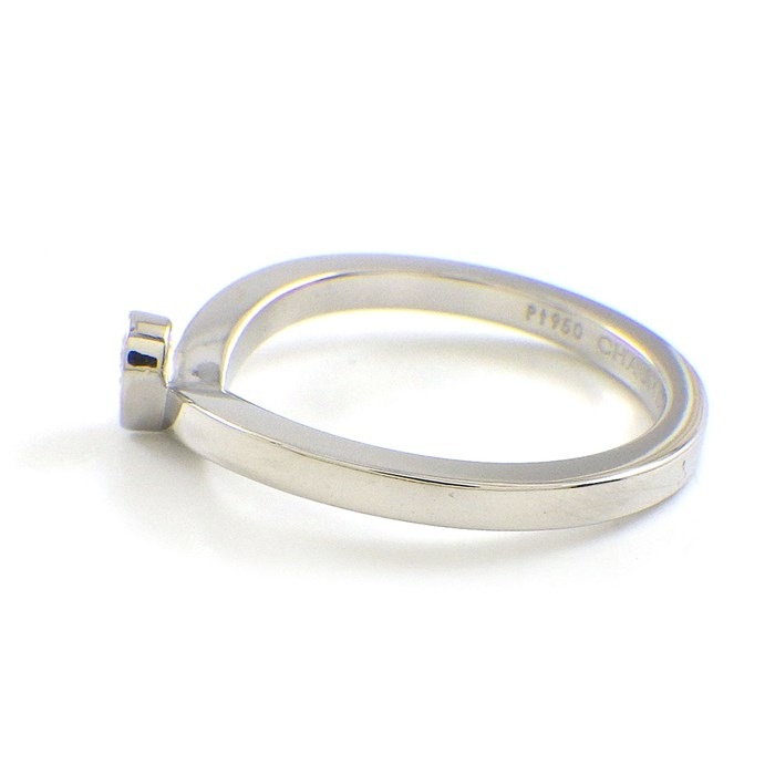 ショーメ Chaumet リング ジョゼフィーヌ エグレット ペアシェイプ ドロップ V 2ポイント ダイヤモンド PT950 10.5号 / #51 【中古】