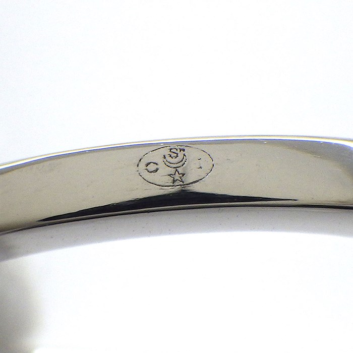 ショーメ Chaumet リング ジョゼフィーヌ エグレット ペアシェイプ ドロップ V 2ポイント ダイヤモンド PT950 10.5号 / #51 【中古】
