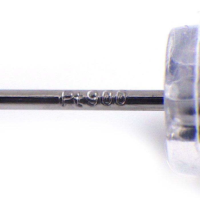 【ムーンストーン】 ピアス ソリティア ソリテール 6月 誕生石 ムーンストーン PT900