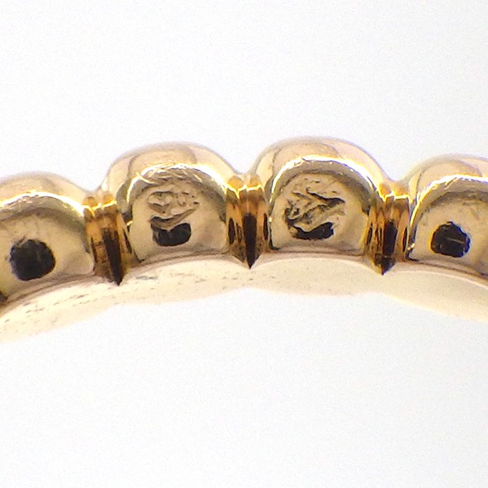 ヴァンクリーフ＆アーペル Van Cleef & Arpels リング ペルレ ゴールドパール スモール VCARPJMF49 K18PG 8.5号 / #49 【中古】