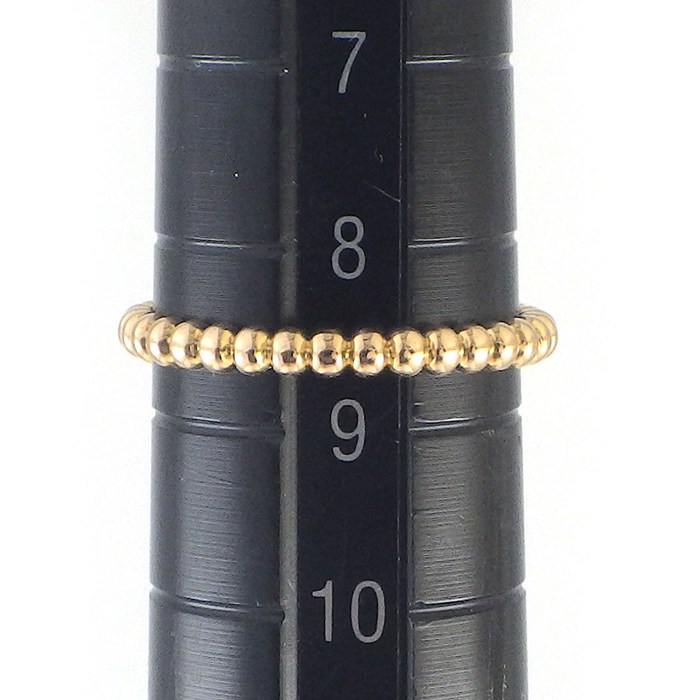 ヴァンクリーフ＆アーペル Van Cleef & Arpels リング ペルレ ゴールドパール スモール VCARPJMF49 K18PG 8.5号 / #49 【中古】