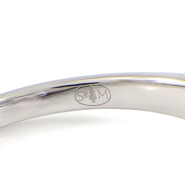 モーブッサン MAUBOUSSIN リング モンベベ ダムール アメジスト K18WG 14.5号 【中古】