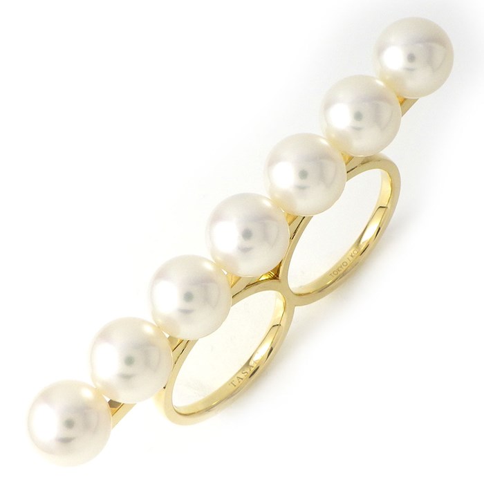 箱 タサキ 田崎真珠 TASAKI パール 真珠 8.5mm ダイヤモンド ダイヤ 