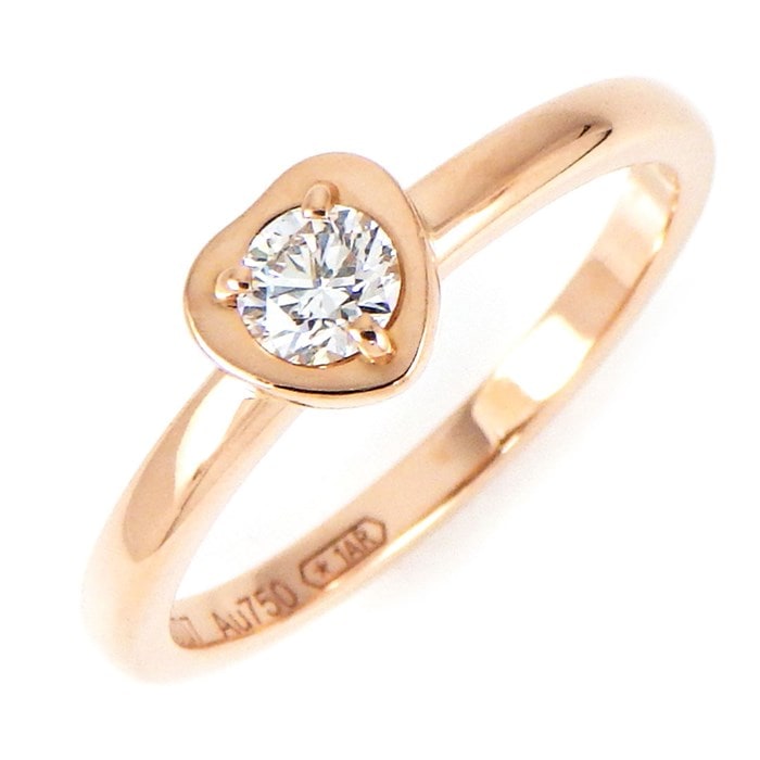 カルティエ Cartier】リング ダムール ディアマン レジェ ドゥ ハート 