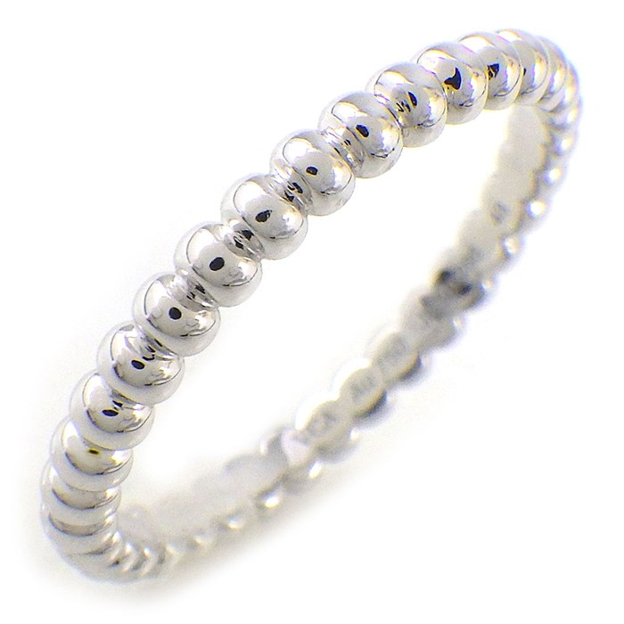 ヴァンクリーフ＆アーペル Van Cleef & Arpels リング ペルレゴールドパール スモール VCARPJME00 K18WG 8号 / #48 【箱・保付き】 【中古】