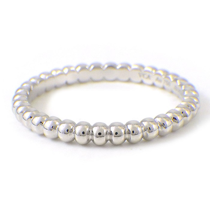 ヴァンクリーフ＆アーペル Van Cleef & Arpels リング ペルレゴールドパール スモール VCARPJME00 K18WG 8号 / #48 【箱・保付き】 【中古】