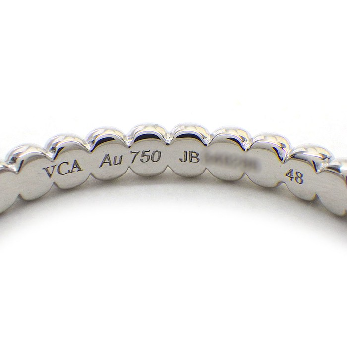 ヴァンクリーフ＆アーペル Van Cleef & Arpels リング ペルレゴールドパール スモール VCARPJME00 K18WG 8号 / #48 【箱・保付き】 【中古】