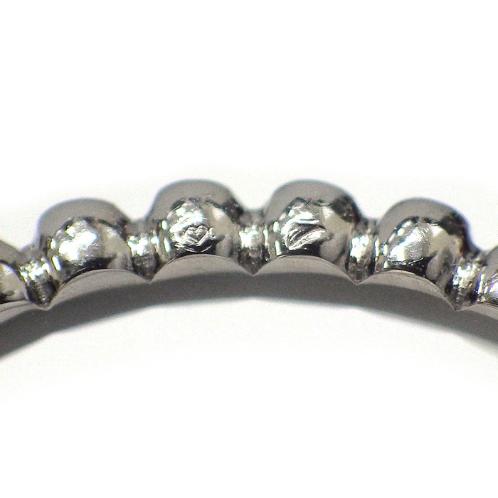 ヴァンクリーフ＆アーペル Van Cleef & Arpels リング ペルレゴールドパール スモール VCARPJME00 K18WG 8号 / #48 【箱・保付き】 【中古】