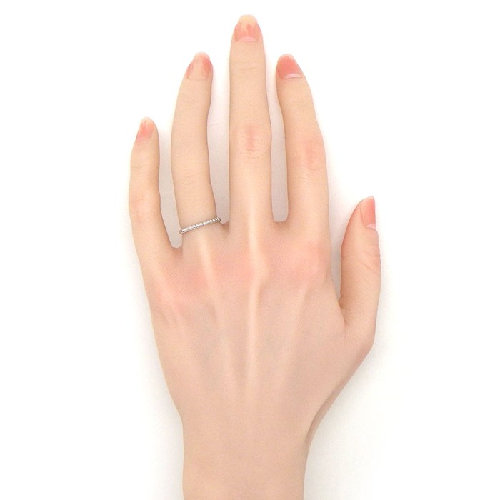 ヴァンクリーフ＆アーペル Van Cleef & Arpels リング ペルレゴールドパール スモール VCARPJME00 K18WG 8号 / #48 【箱・保付き】 【中古】