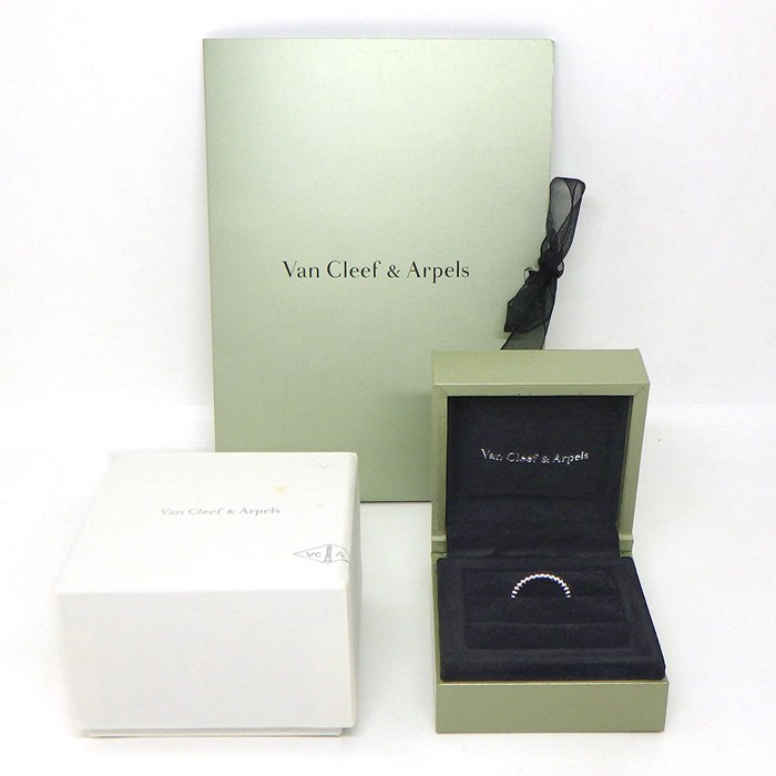 ヴァンクリーフ＆アーペル Van Cleef & Arpels リング ペルレゴールドパール スモール VCARPJME00 K18WG 8号 / #48 【箱・保付き】 【中古】