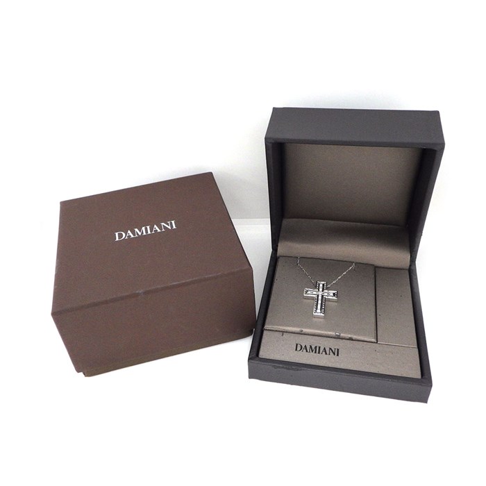 ダミアーニ DAMIANI ネックレス ベルエポック L ダイヤモンド K18WG 【中古】