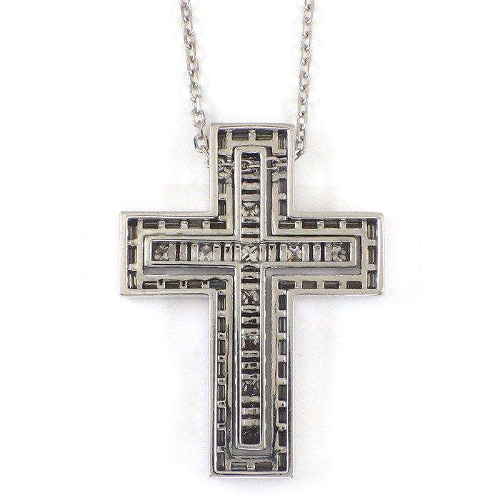 ダミアーニ DAMIANI ネックレス ベルエポック L ダイヤモンド K18WG 【中古】
