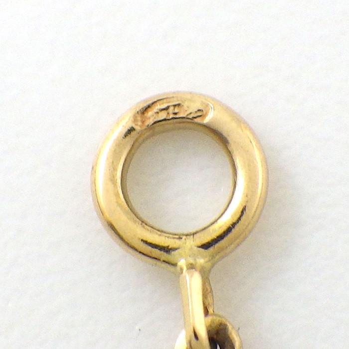 ヴァンクリーフ＆アーペル Van Cleef & Arpels ネックレス ヴィンテージアルハンブラ VCARA45900 ホワイト シェル K18YG 【中古】