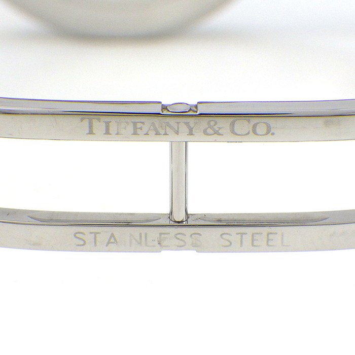 ティファニー Tiffany & Co. 腕時計 アトラスドーム 60656568 ブルー ギョーシェ文字盤 ローマンインデックス デイト クロノグラフ スモールセコンド SS クオーツアナログ 【中古】