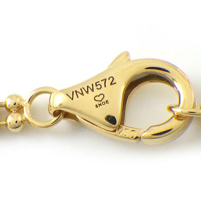 カルティエ Cartier ネックレス トリニティ 7連 B7224806 スリーカラー 11ポイント ダイヤモンド 計0.08ct K18PG K18WG K18YG 【中古】