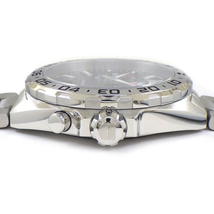 タグ・ホイヤー TAG Heuer 腕時計 フォーミュラ1 WAZ111A.BA0875 ブラック文字盤 デイト 夜光針/インデックス スモールセコンド アラーム SS クオーツアナログ 【箱・保付き】 【中古】