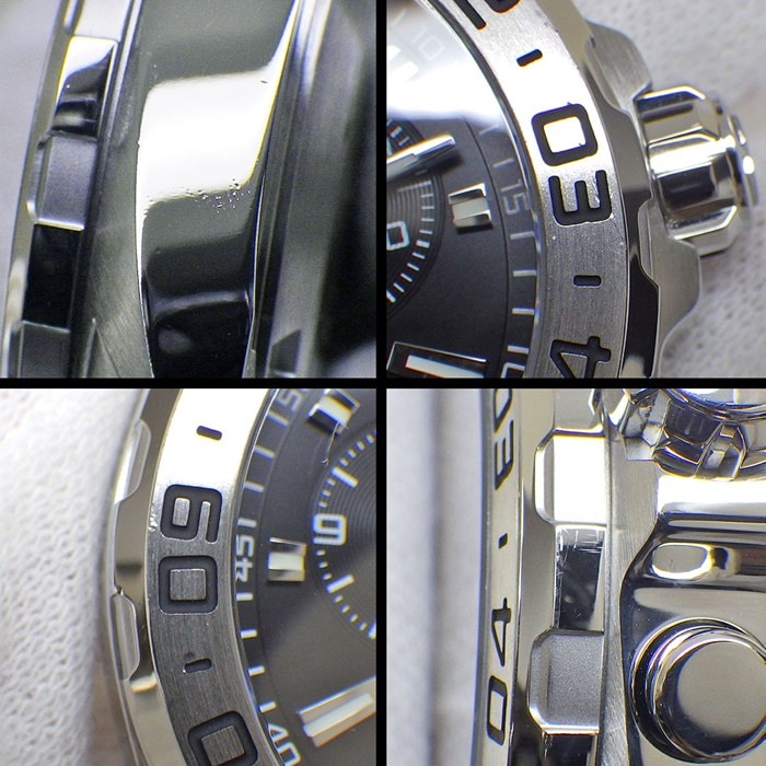 タグ・ホイヤー TAG Heuer 腕時計 フォーミュラ1 WAZ111A.BA0875 ブラック文字盤 デイト 夜光針/インデックス スモールセコンド アラーム SS クオーツアナログ 【箱・保付き】 【中古】