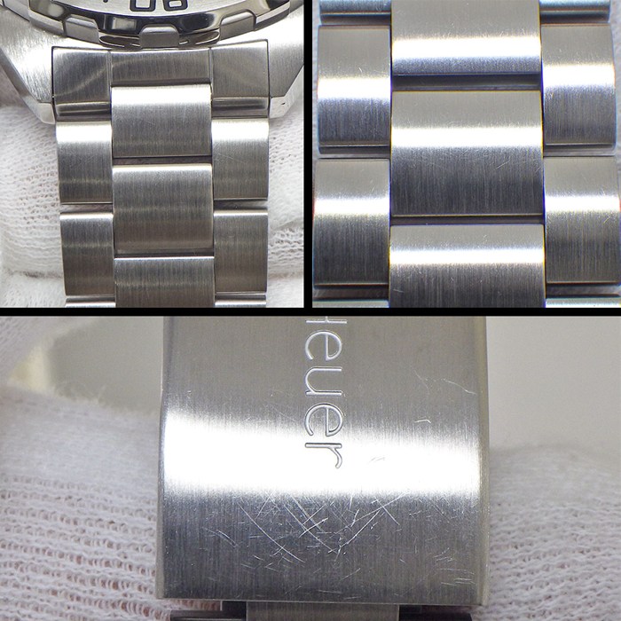 タグ・ホイヤー TAG Heuer 腕時計 フォーミュラ1 WAZ111A.BA0875 ブラック文字盤 デイト 夜光針/インデックス スモールセコンド アラーム SS クオーツアナログ 【箱・保付き】 【中古】