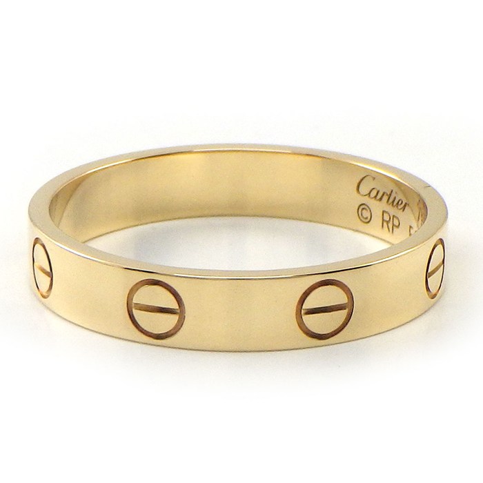 カルティエ Cartier リング ラブ スモールモデル SM B4085056 K18YG 15.5号 / #56 【中古】