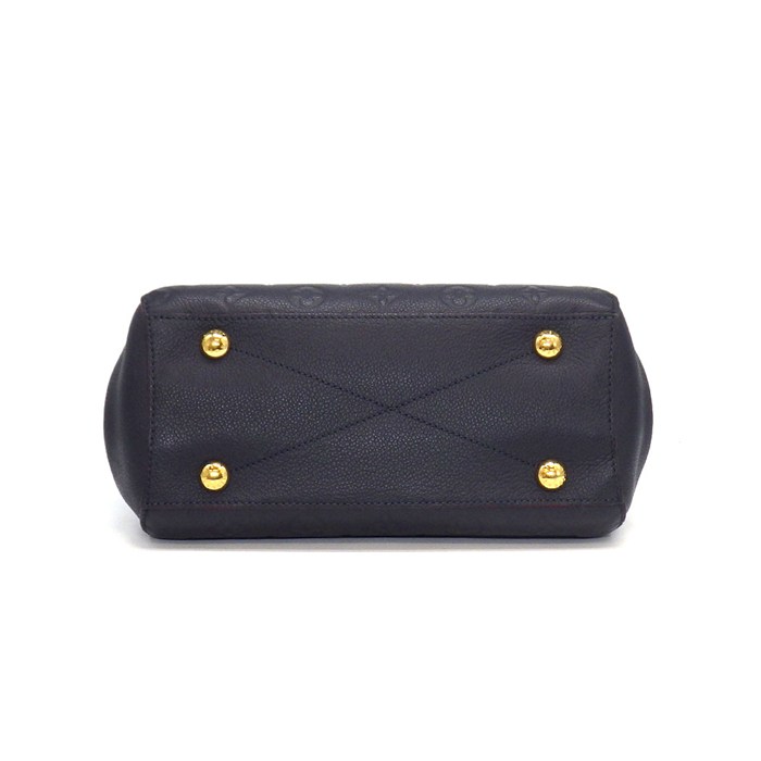 ルイ・ヴィトン LOUIS VUITTON ハンドバッグ モンテーニュ BB M42747 2017年 マリーヌルージュ モノグラムアンプラントレザー 【中古】