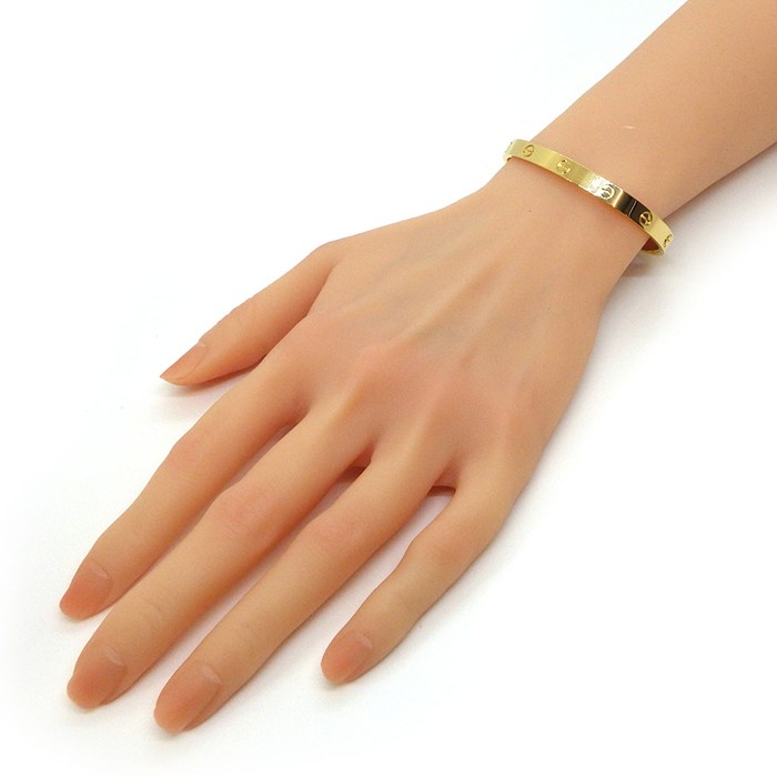 カルティエ Cartier バングル ラブ クラシックモデル B6067518 K18YG / #18 【現行型】【中古】
